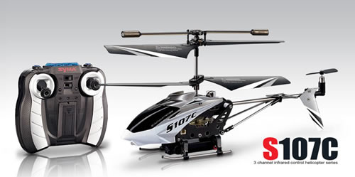 Syma S107C 3CH RC helicopter with HD 