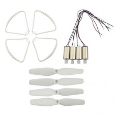 Syma X23 / X23W RC Quadcopter Spare Parts Propeller + Blades Protective Frame + Motor Set